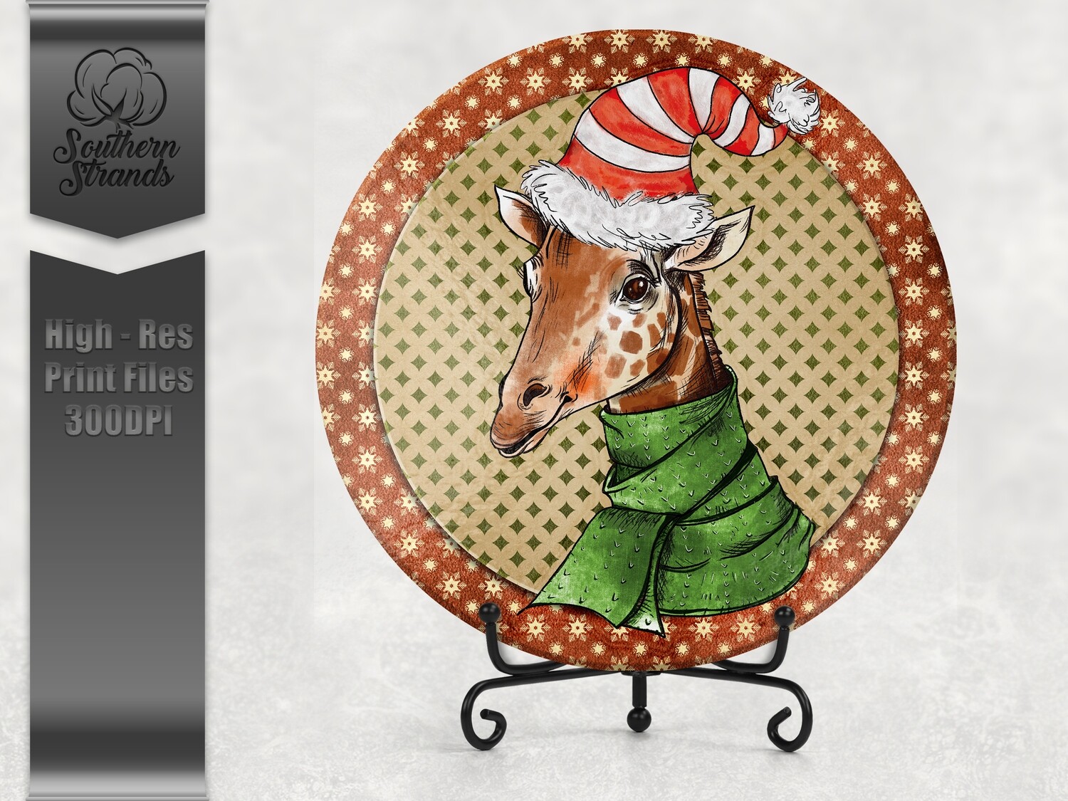 Christmas Giraffe 2021 | Digital Download
