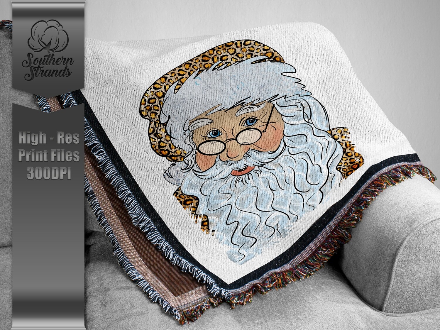 The Spirit of Santa - Leopard | Digital Download