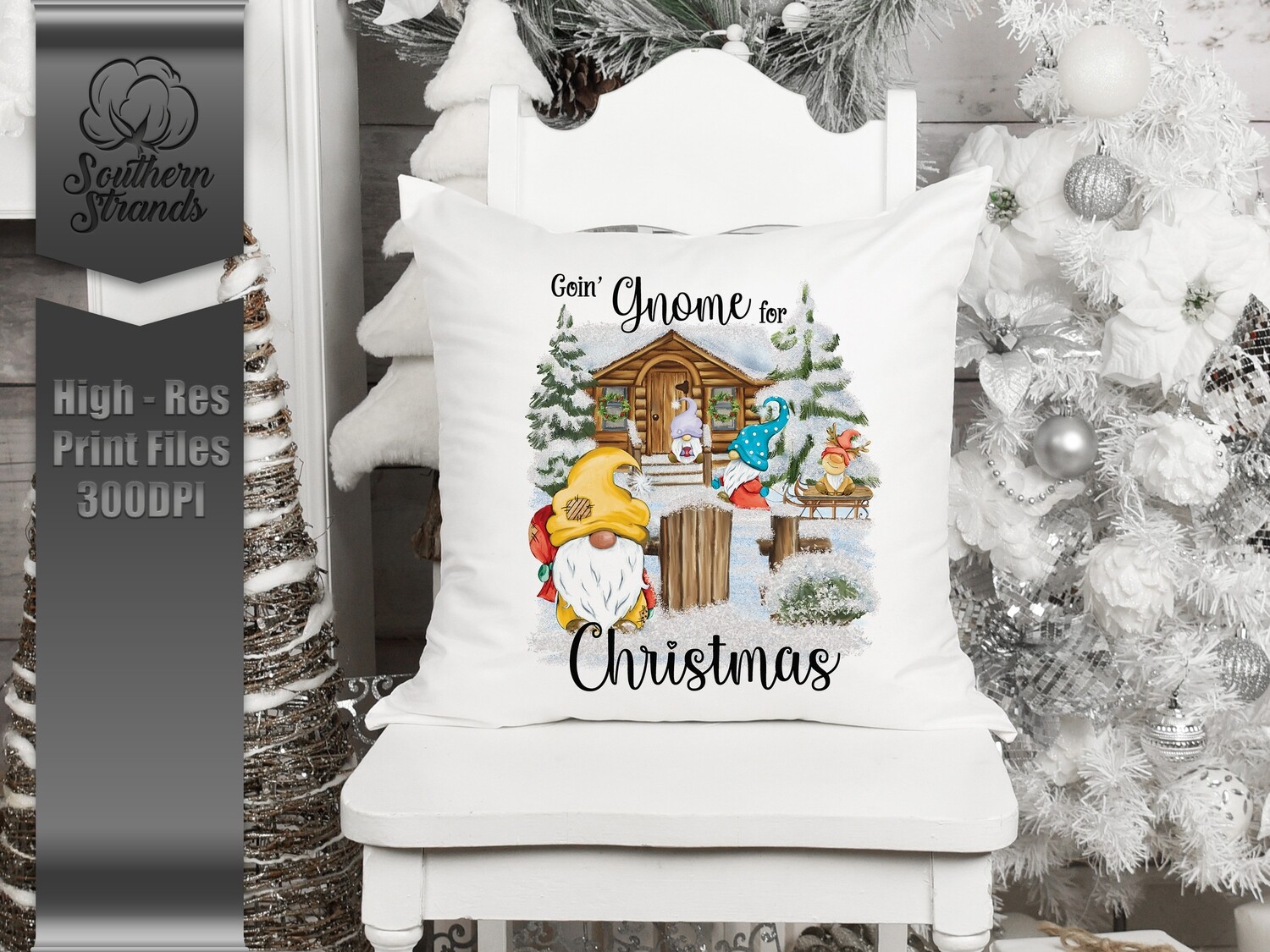 Goin&#39; Gnome for Christmas | Digital Download