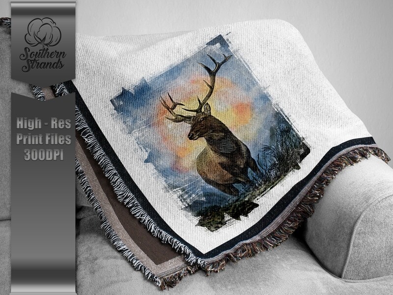 Grunged Deer | Digital Download