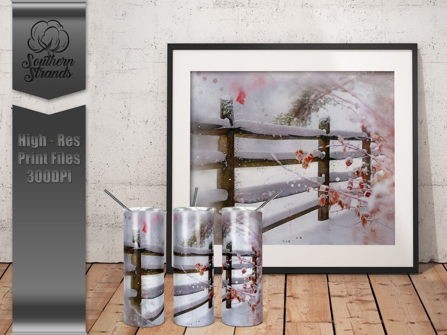 Watercolor Tumbler 8 | DIGITAL DESIGN