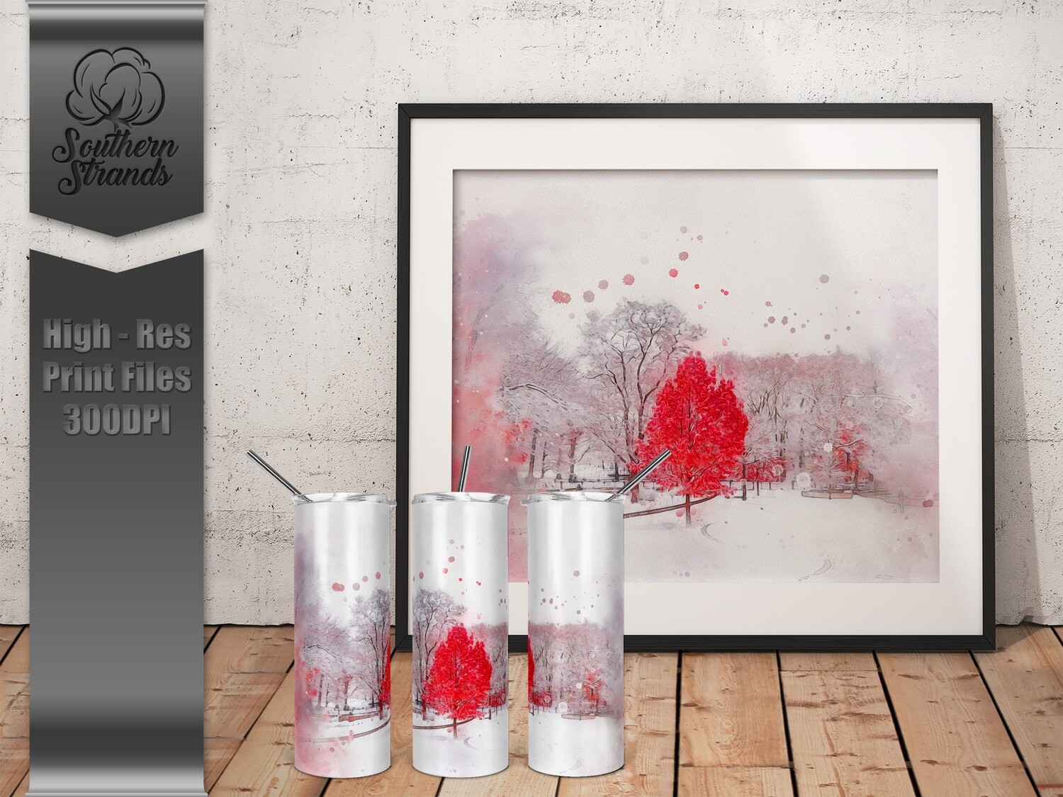 Watercolor Tumbler 2 | DIGITAL DESIGN