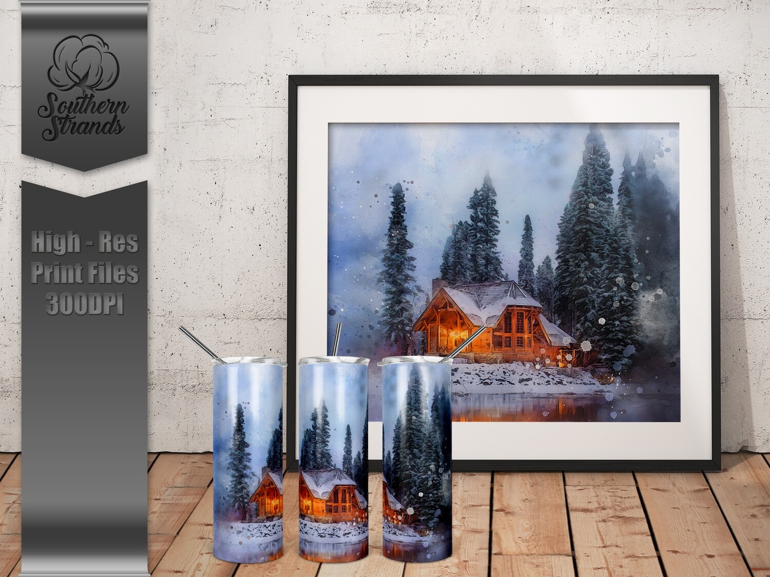 Watercolor Tumbler 3 | DIGITAL DESIGN