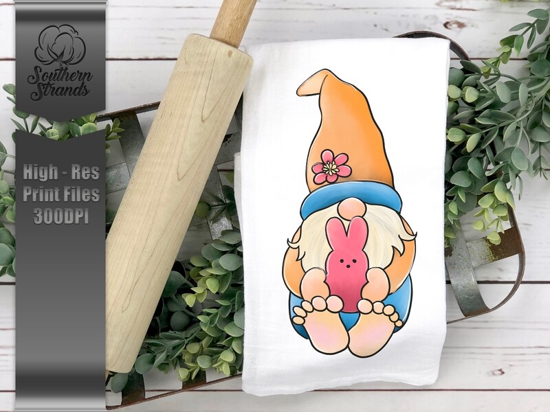 Easter Gnome - with Bunny | Digital Download