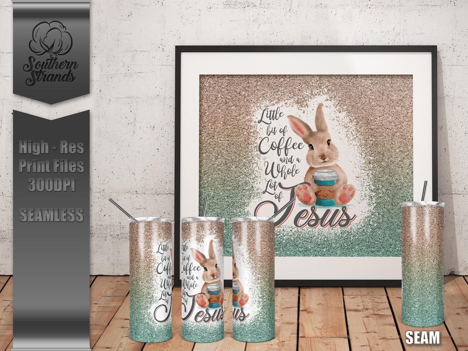 Little Bit Of Coffee Tumbler | DIGITAL DESIGN