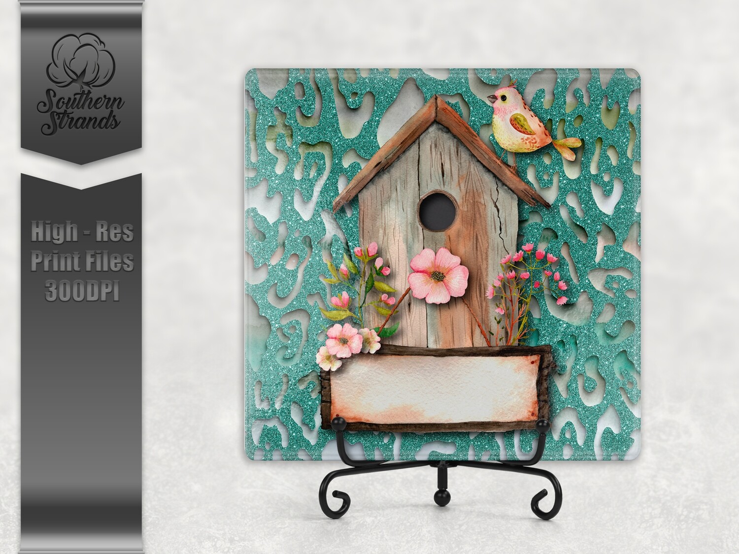Funky Spring - Square 1 | Digital Download