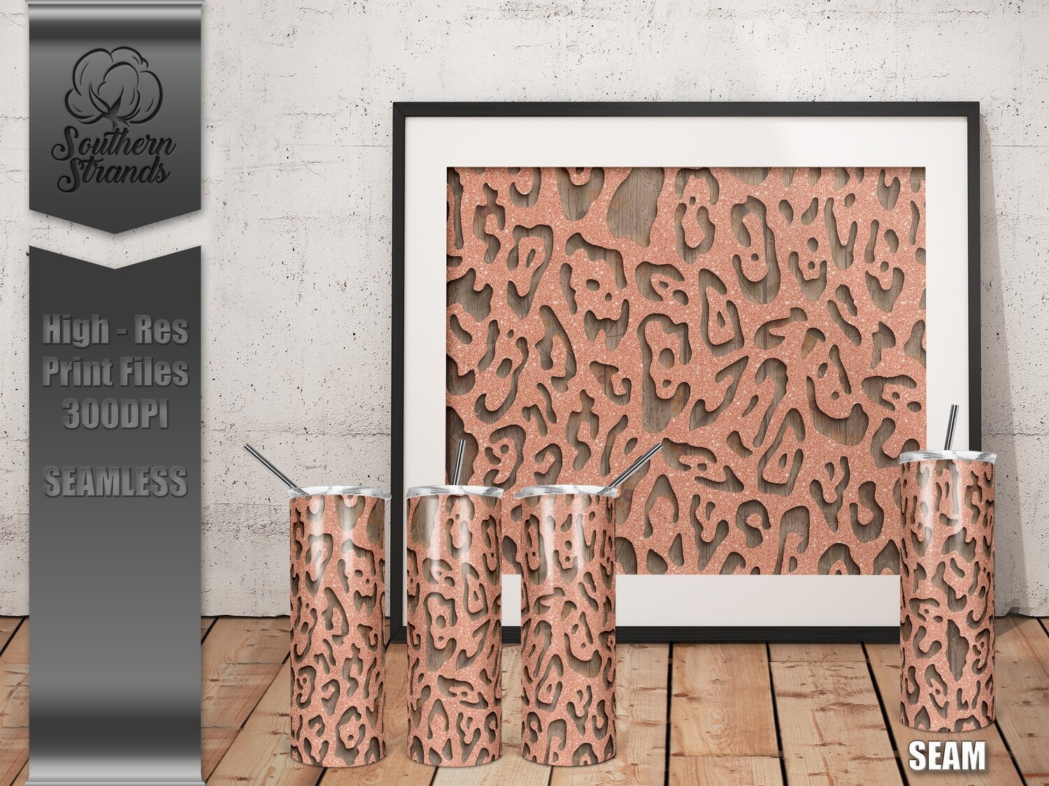 Funky Tumbler Prints - 4 | SEAMLESS | DIGITAL DESIGN