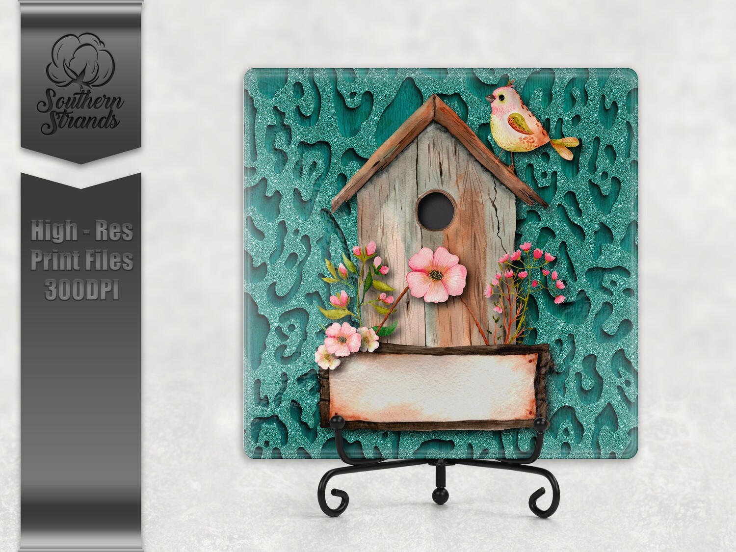 Funky Spring - Square 3 | Digital Download