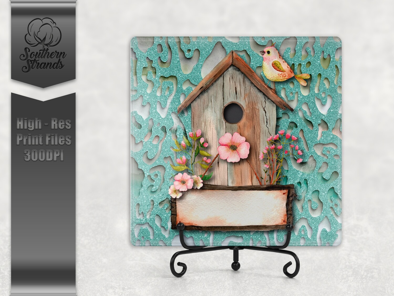 Funky Spring - Square 2 | Digital Download