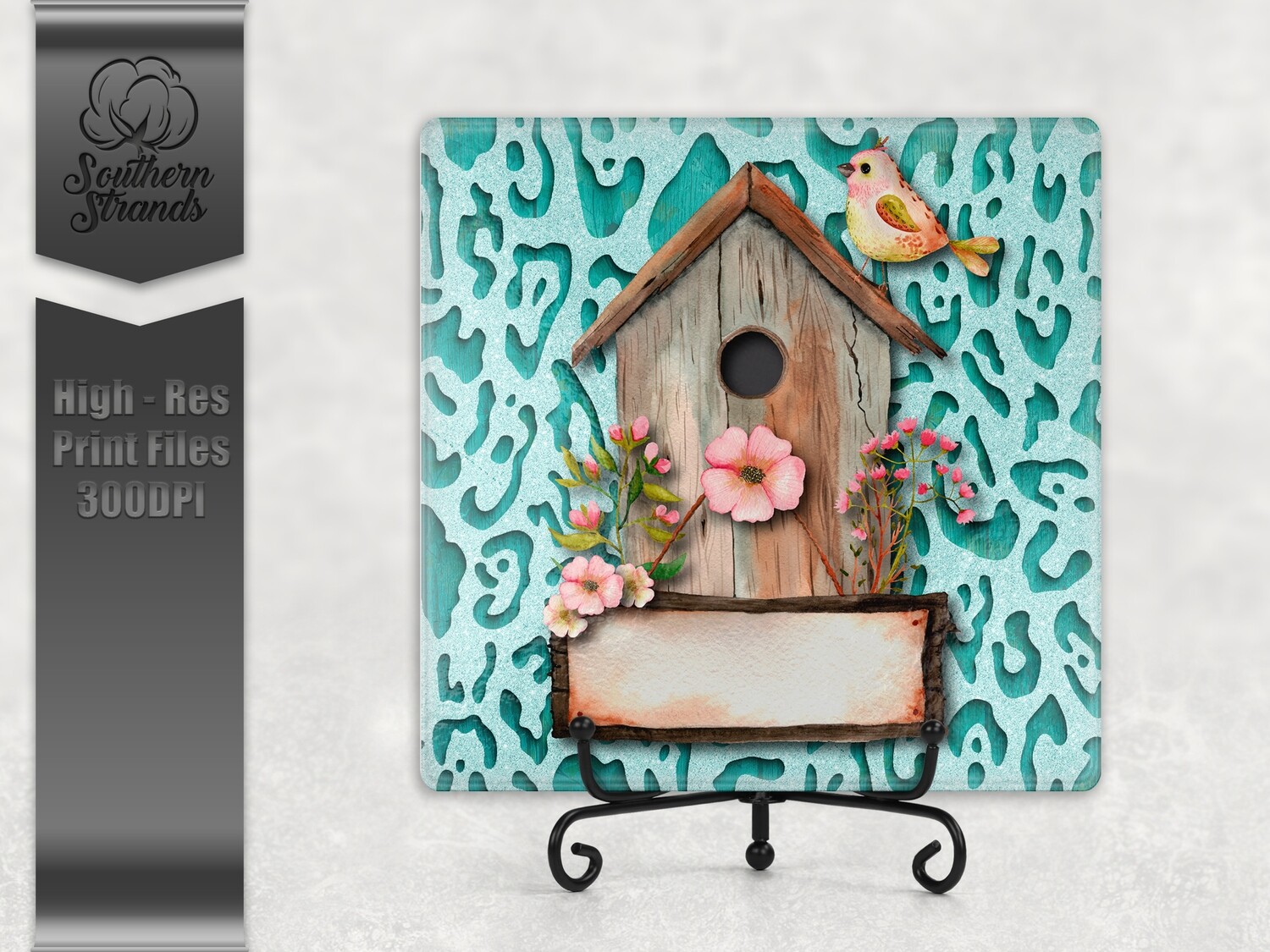 Funky Spring - Square 5 | Digital Download