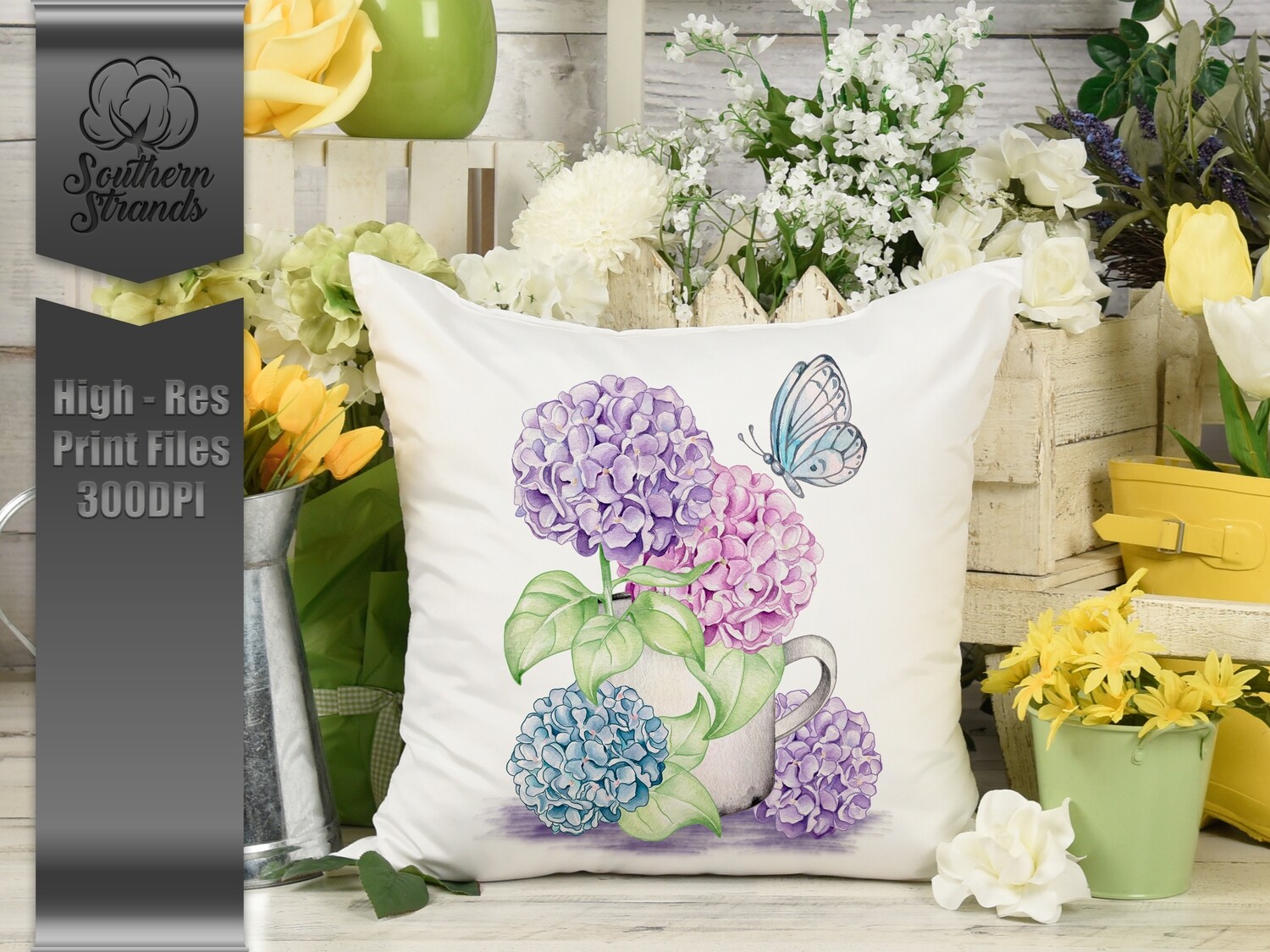 Spring Hydrangeas | Digital Download