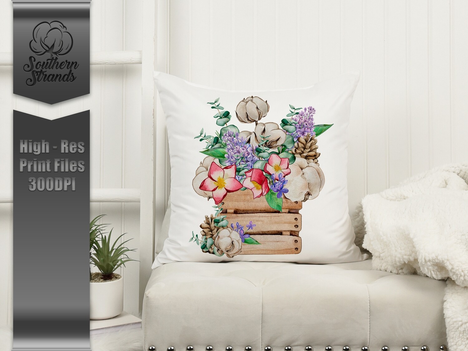 Spring Blessed Cotton | Digital Download