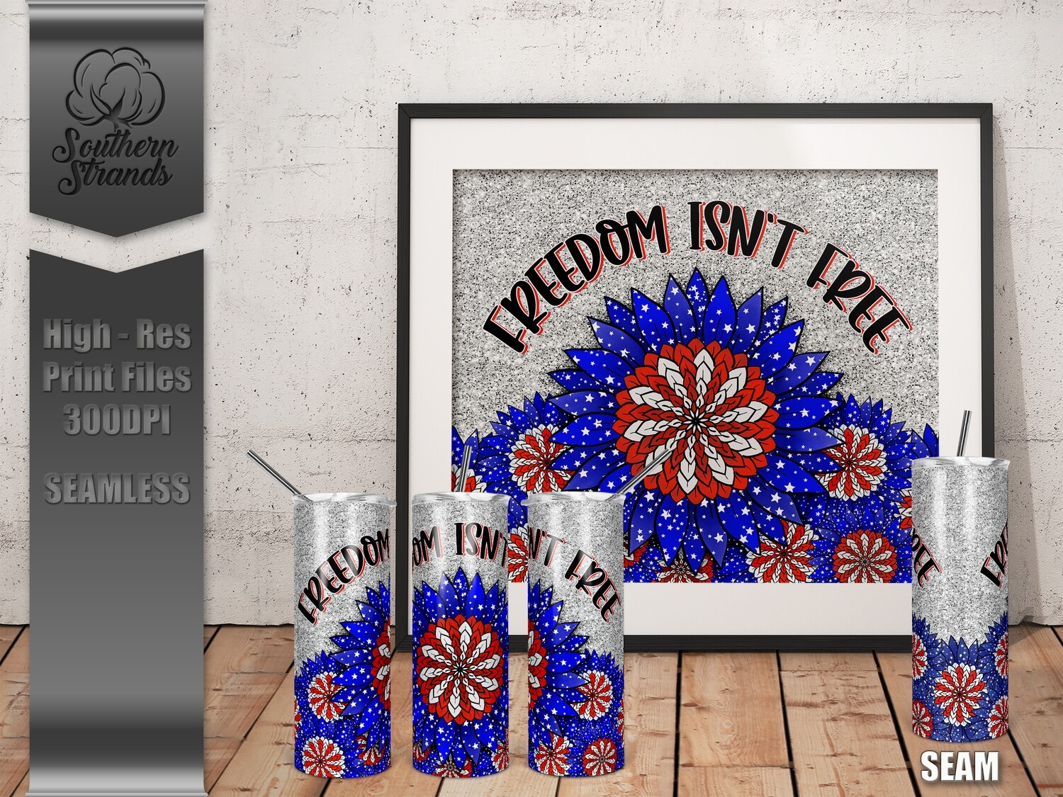 Freedom Isn&#39;t Free Tumbler | DIGITAL DESIGN