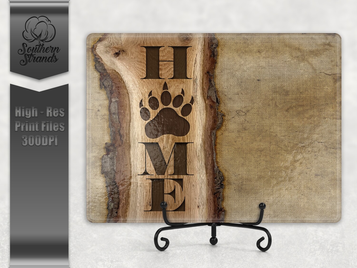 Wooden Plank Cutting Board - Mountain Bears | 2 sizes
