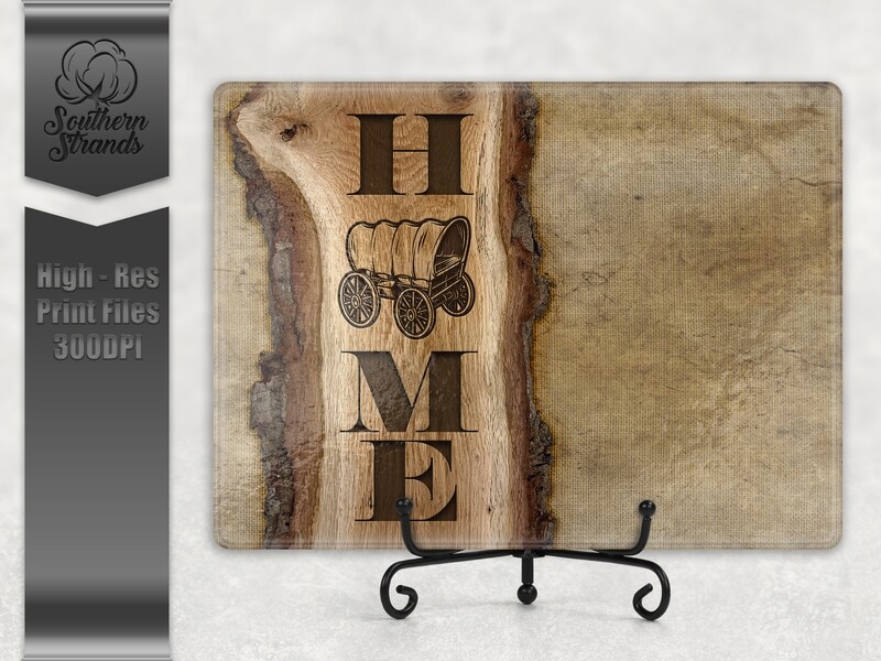 Wooden Plank Cutting Board - Western | 2 sizes