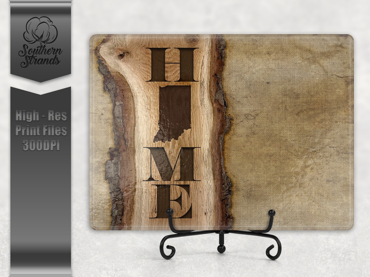 Wooden Plank Cutting Board - Indiana | 2 sizes