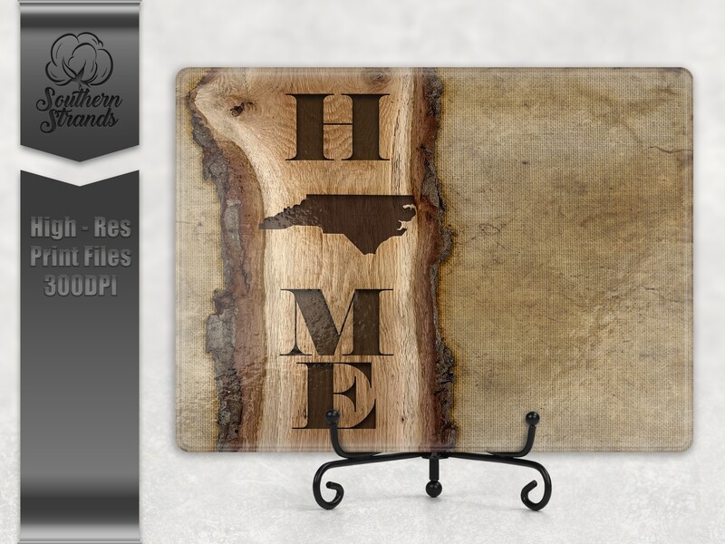 Wooden Plank Cutting Board - North Carolina | 2 sizes