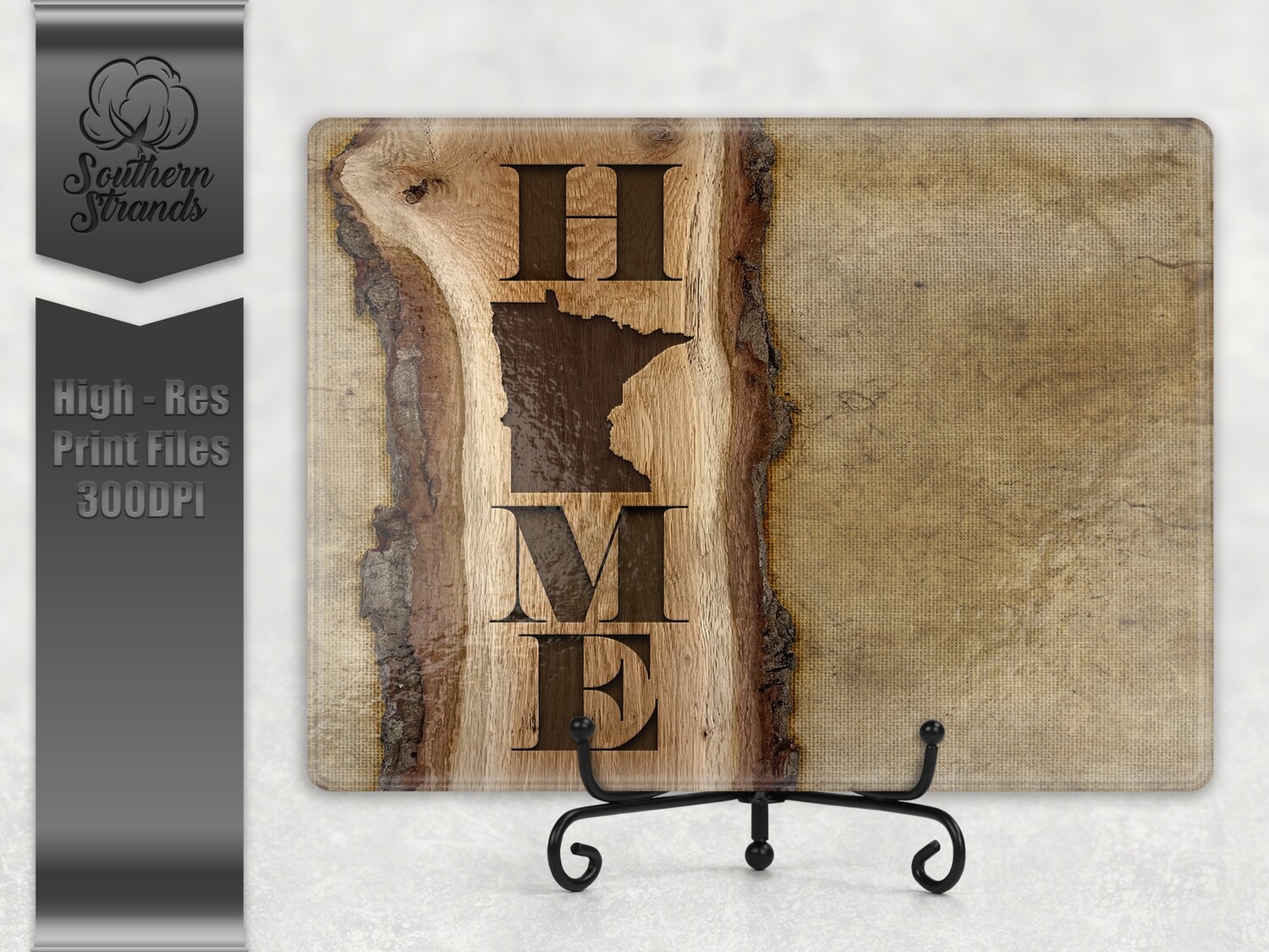 Wooden Plank Cutting Board - Minnesota | 2 sizes