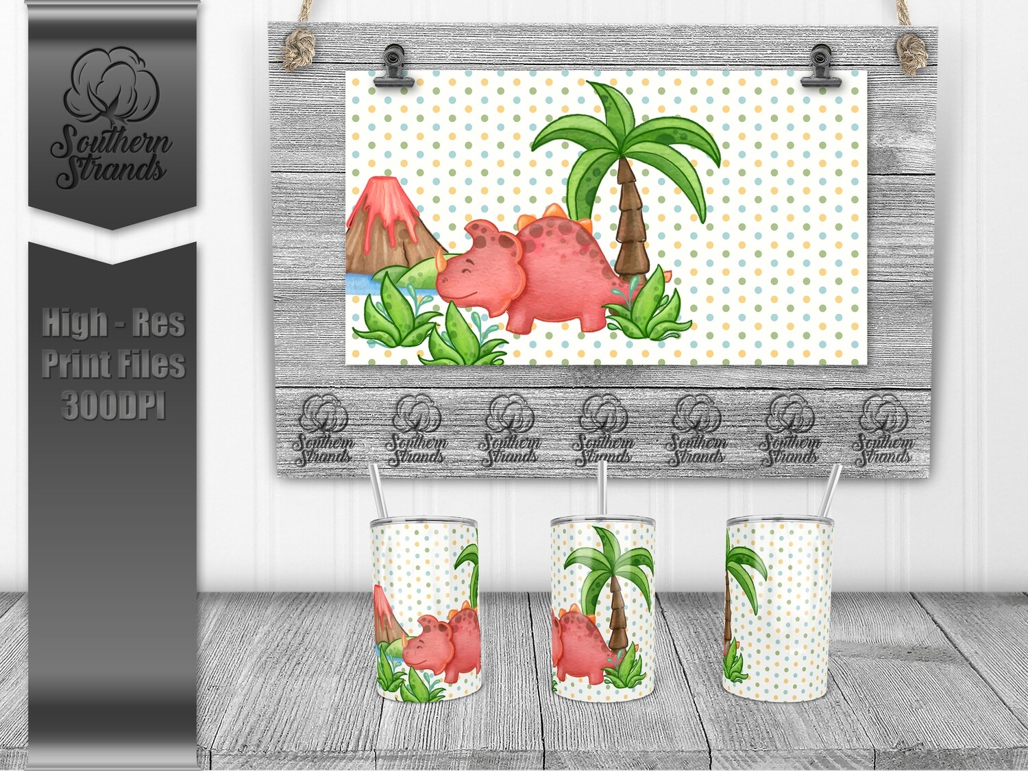 Baby Dino 1 - Sippy Cup | DIGITAL DESIGN