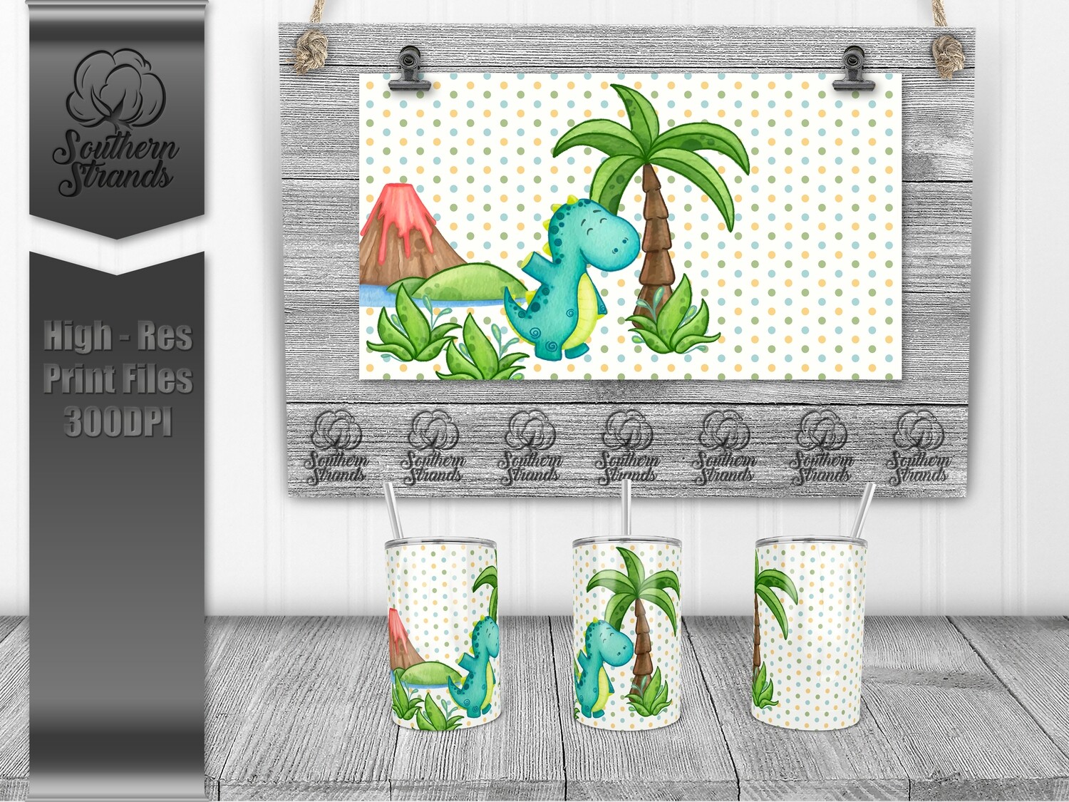Baby Dino 2 - Sippy Cup | DIGITAL DESIGN