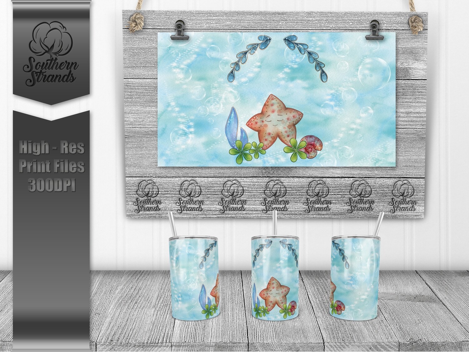 Baby SeaLife - Baby StarFish - Sippy Cup | DIGITAL DESIGN