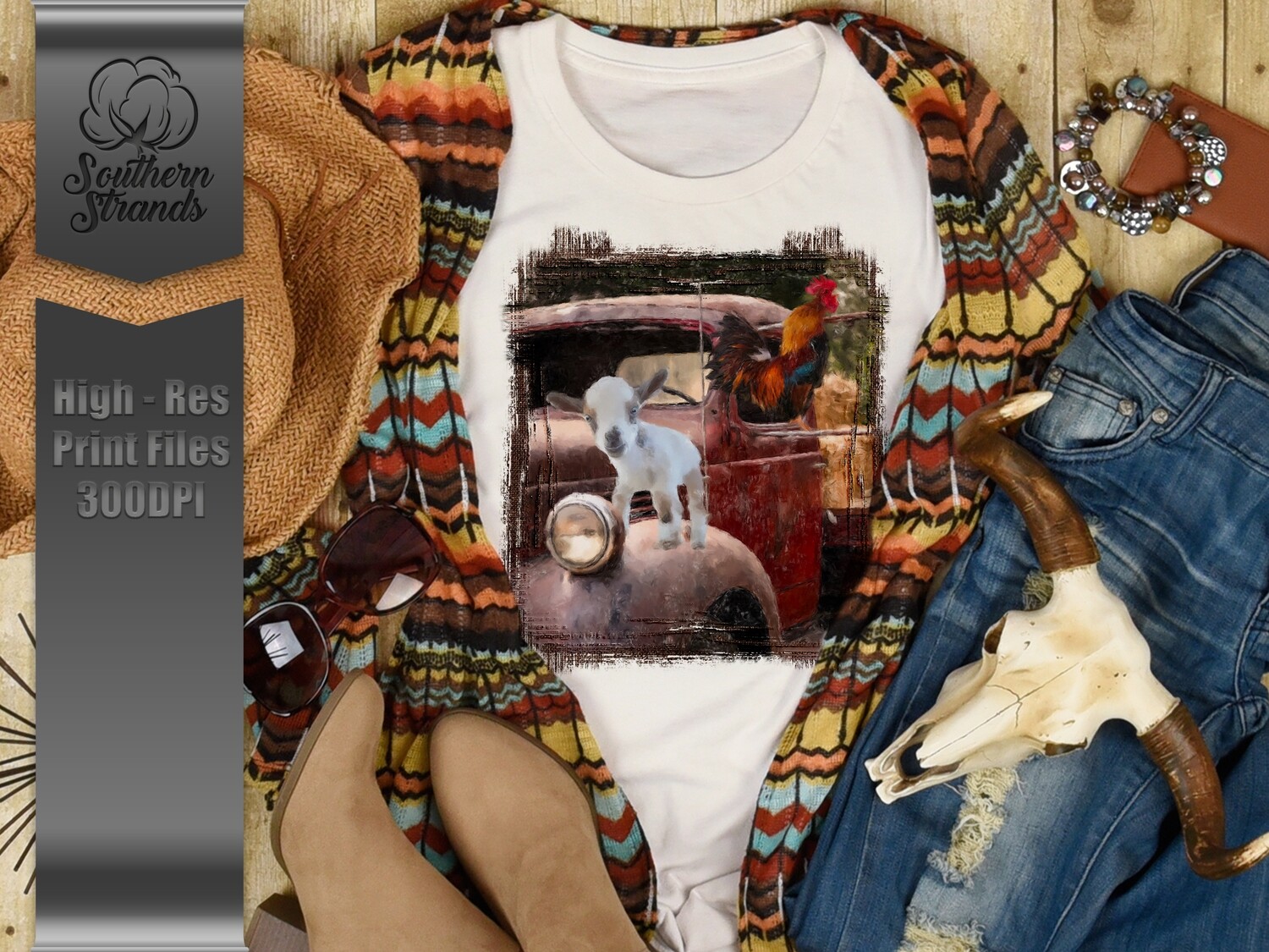 Rust and Roosters  |  DIGITAL DESIGN