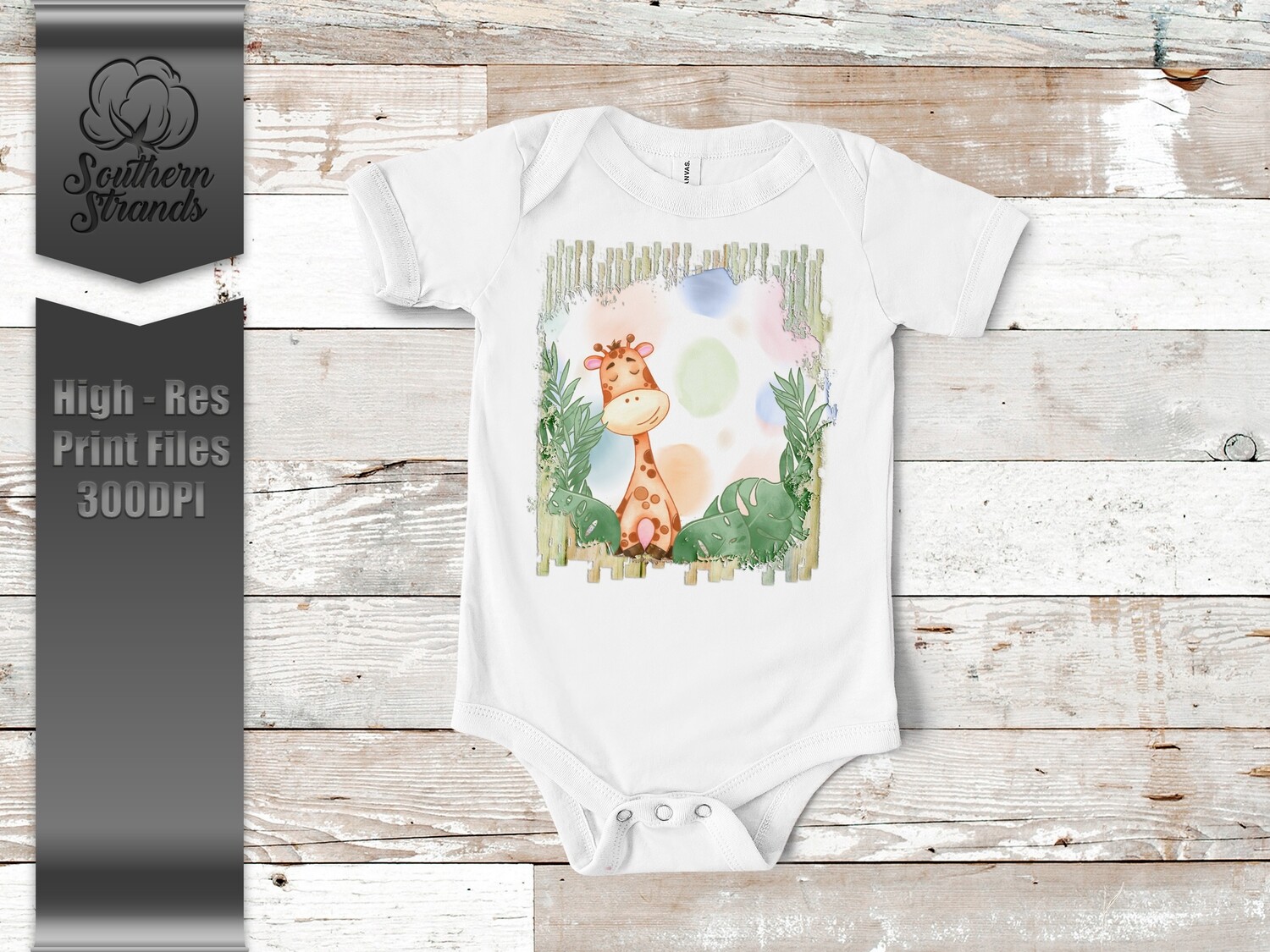 Baby Giraffe - Pink  |  DIGITAL DESIGN