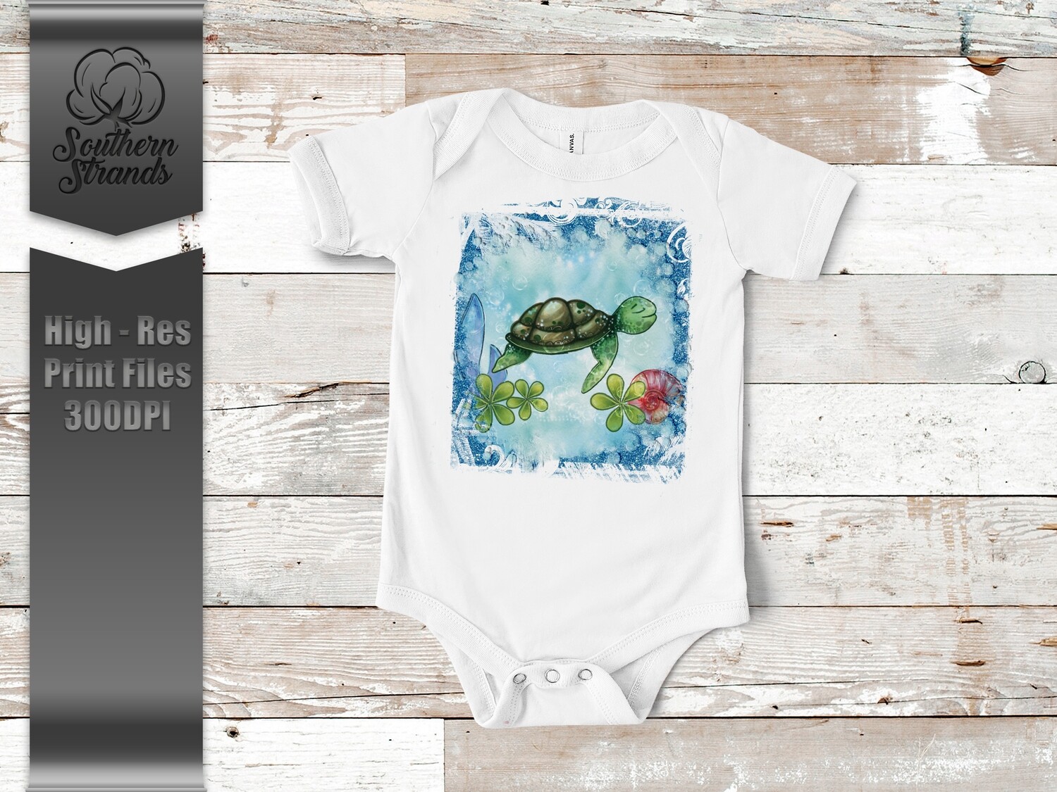 Baby SeaTurtle  |  DIGITAL DESIGN