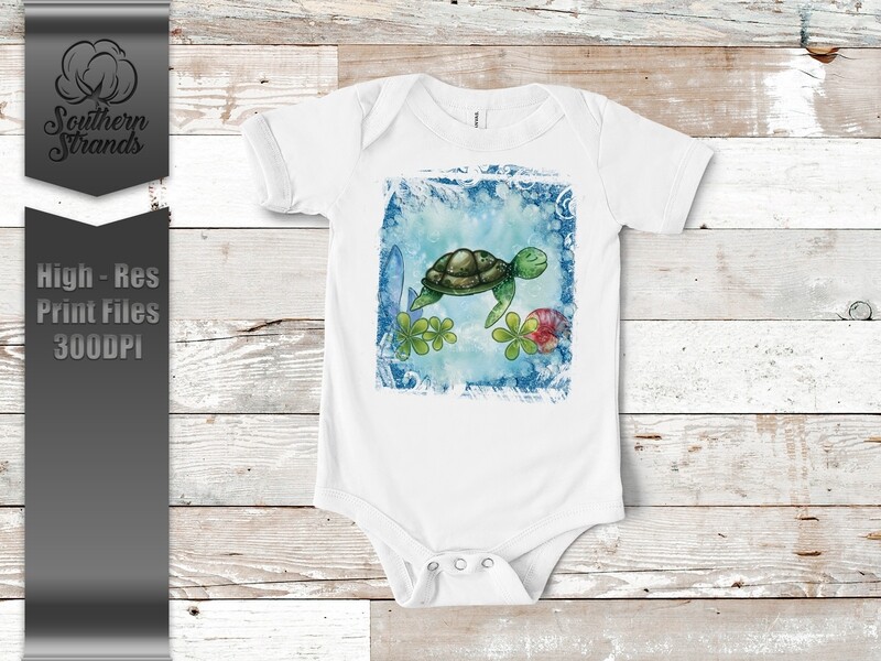 Baby SeaTurtle  |  DIGITAL DESIGN