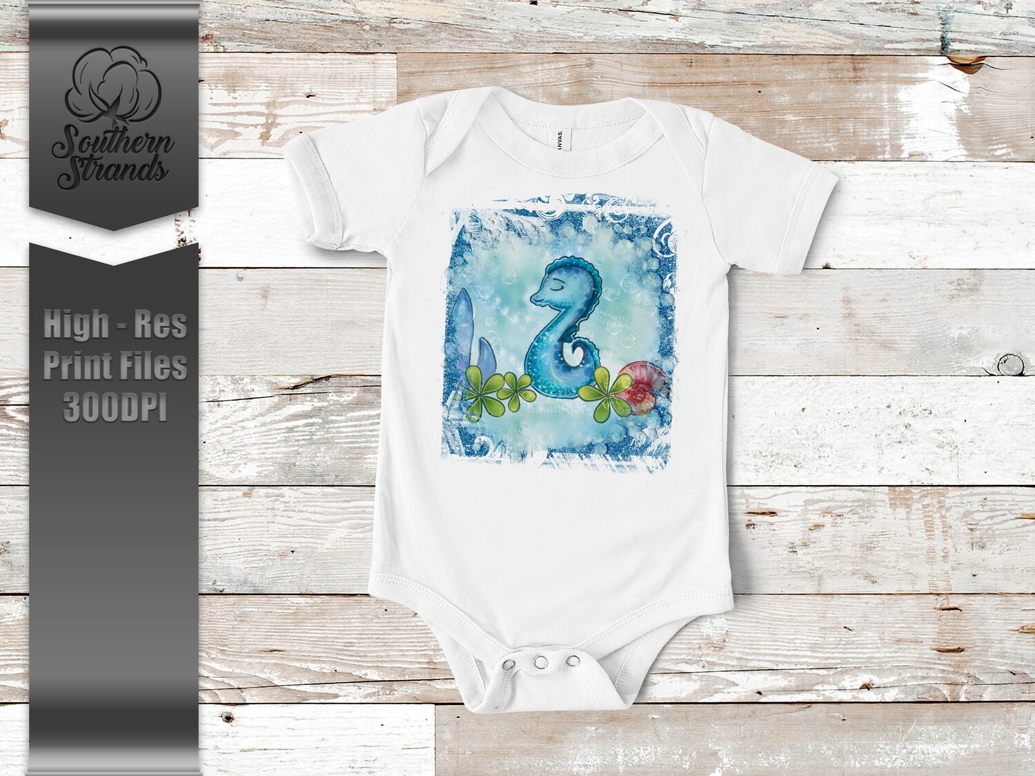 Baby SeaHorse  |  DIGITAL DESIGN