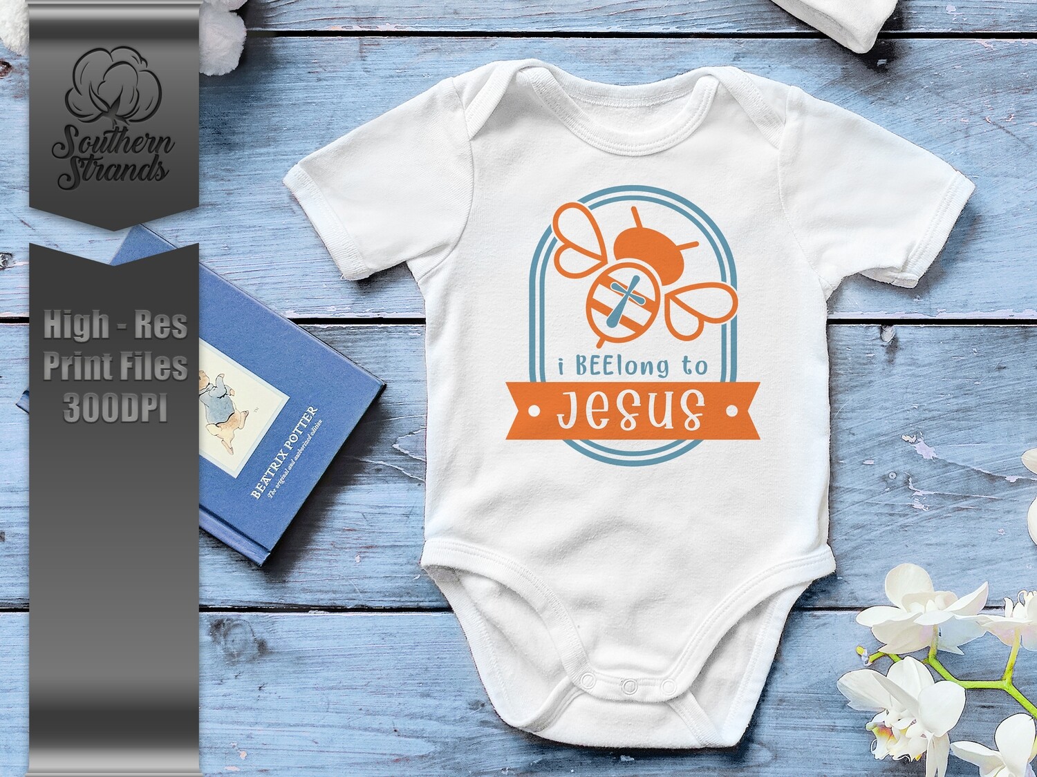 BEElong To Jesus - Orange |  DIGITAL DESIGN