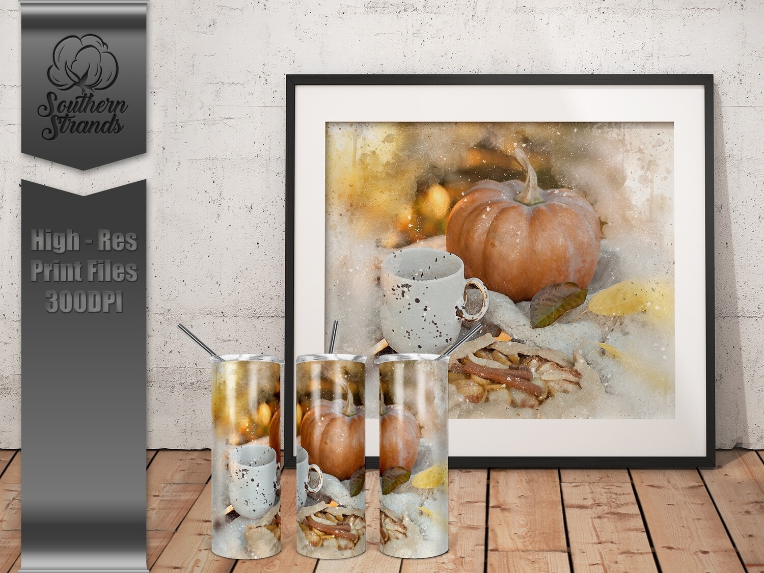 Pumpkin Spice Tumbler | DIGITAL DESIGN