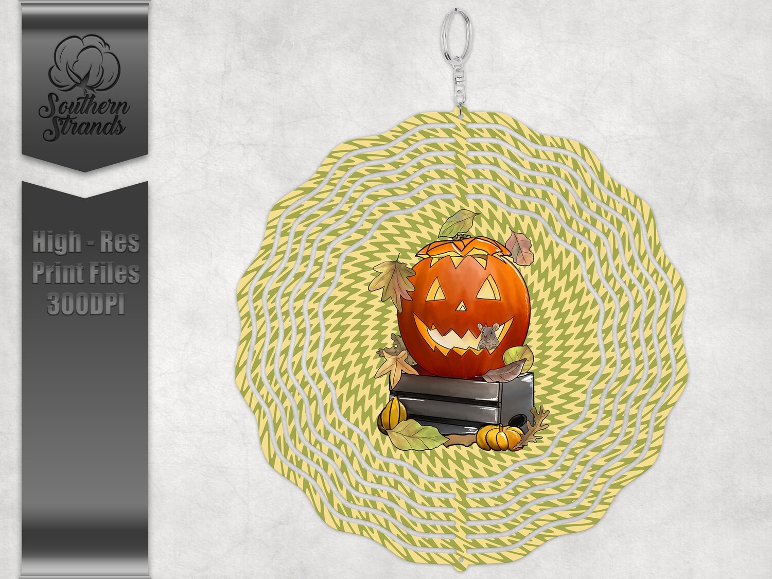 Mouse Pumpkin - Wind Spinner | DIGITAL DESIGN