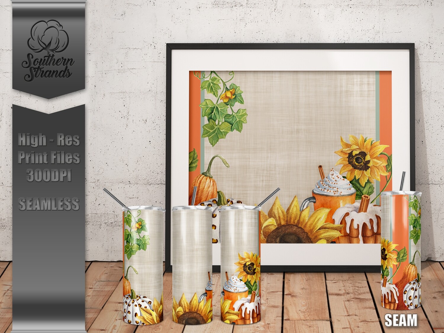 Spice Obsession Tumbler  - Seamless | DIGITAL DESIGN