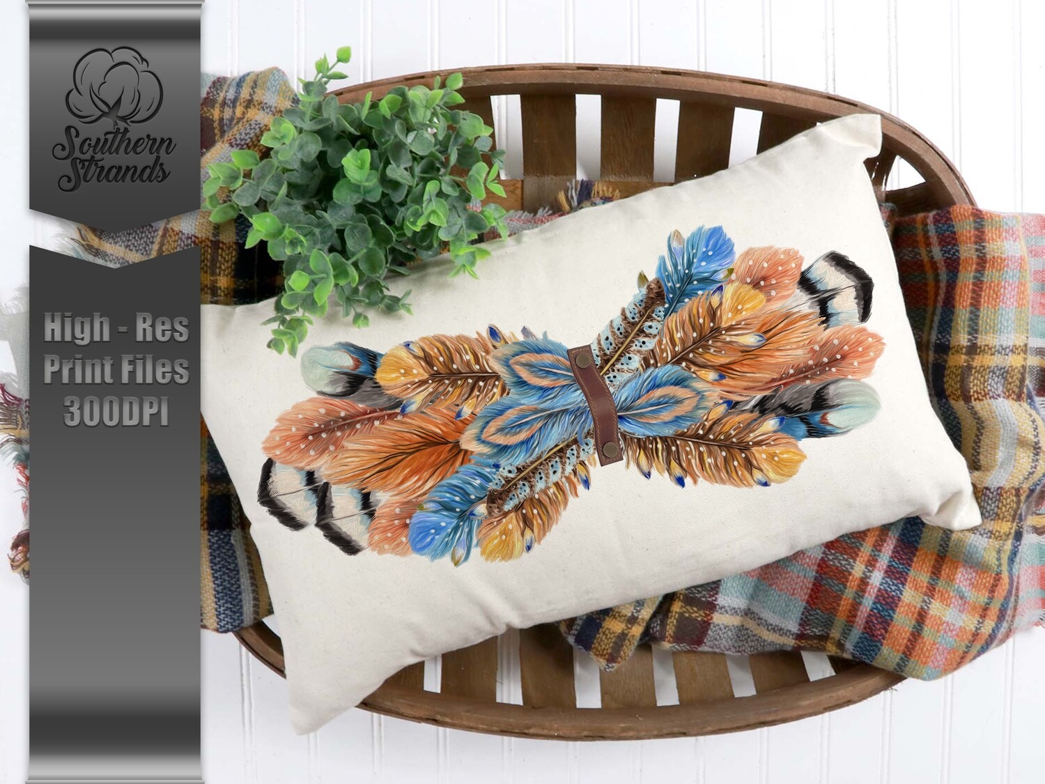 Fall Feather Extras - A Stack of Feathers |  DIGITAL DESIGN