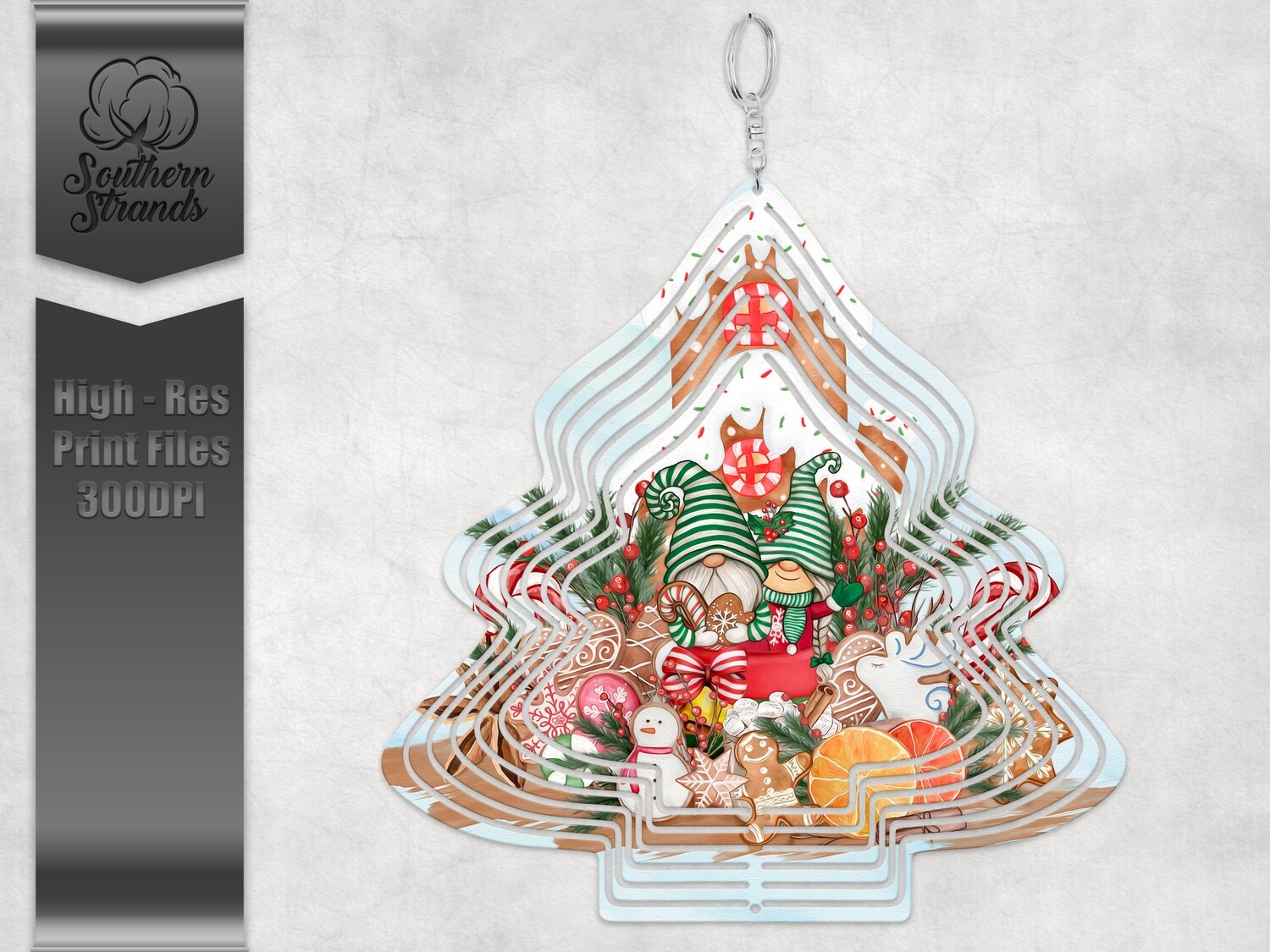 Christmas Tree Hot Cocoa - Wind Spinner | DIGITAL DESIGN