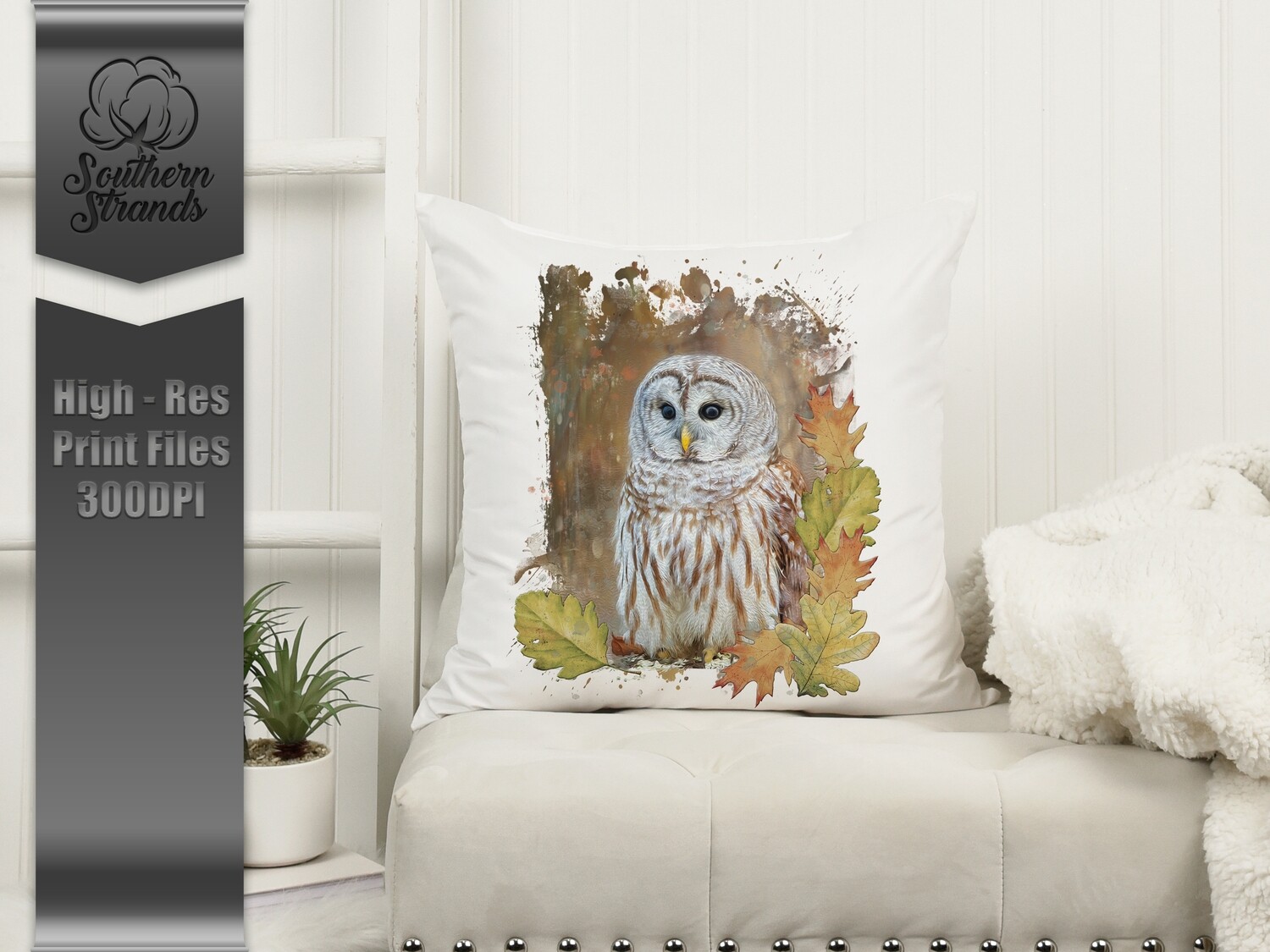 AAP EXCLUSIVE | Painted Owl |  DIGITAL DESIGN
