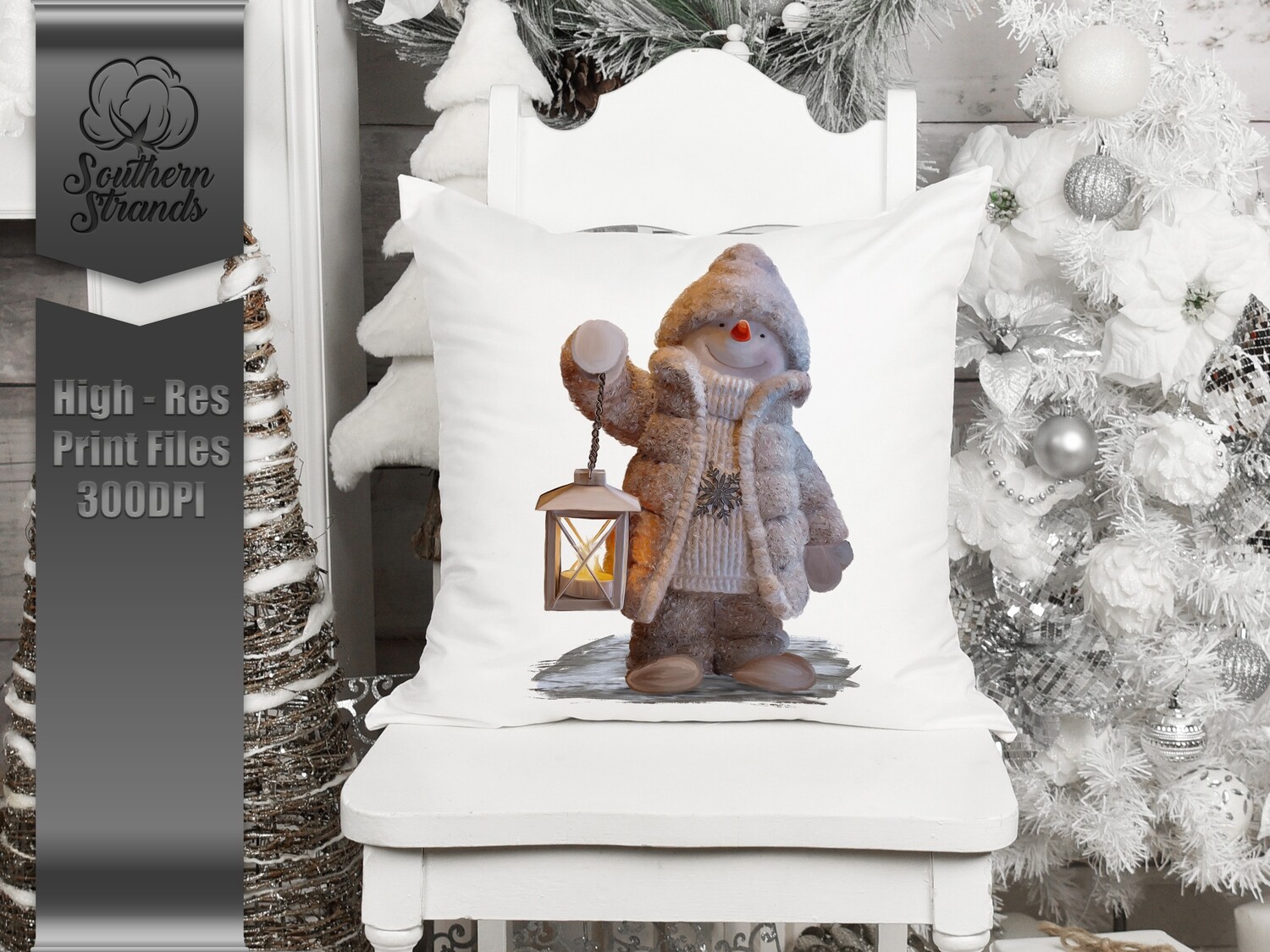 Snowy Days Lantern |  DIGITAL DESIGN