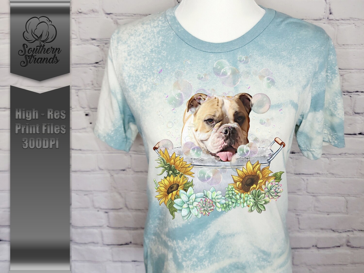 Buttercups Bath |  DIGITAL DESIGN