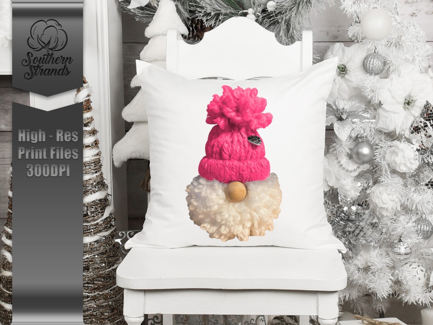 Puff Gnome - Pink |  DIGITAL DESIGN