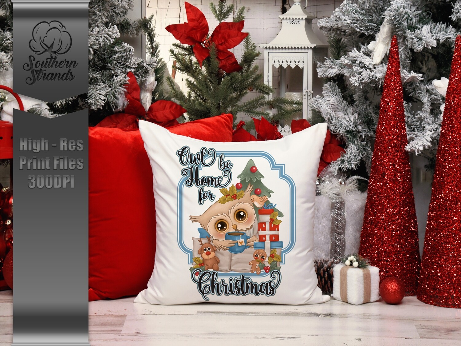 AAP EXCLUSIVE | Owl Be Home for Christmas |  DIGITAL DESIGN