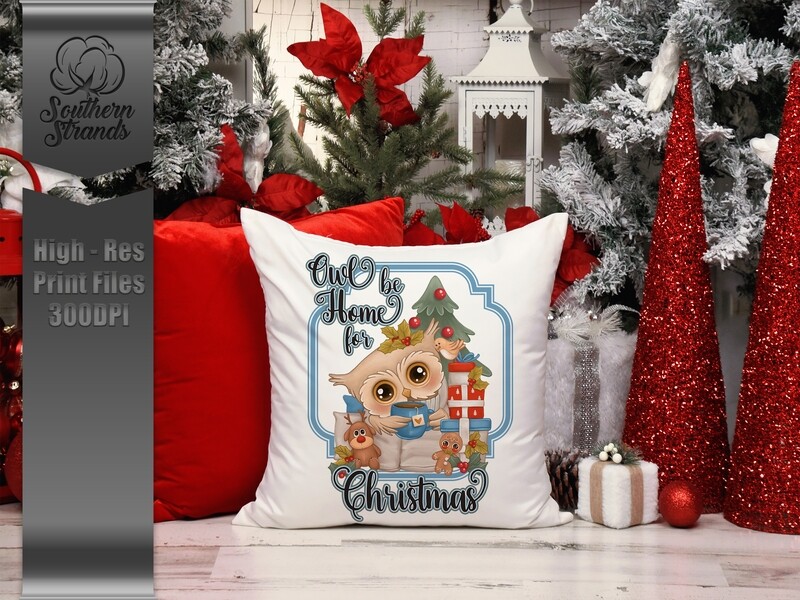 AAP EXCLUSIVE | Owl Be Home for Christmas |  DIGITAL DESIGN