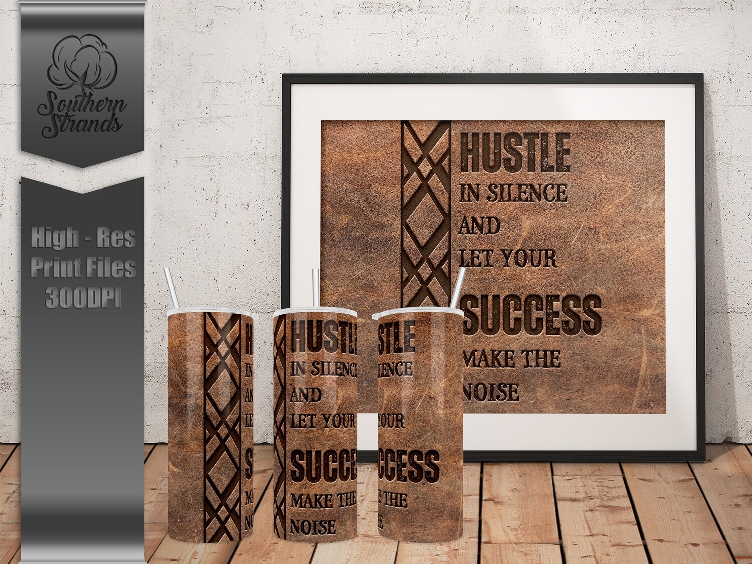 Hustle Success 30oz Fatty Tumbler | DIGITAL DESIGN