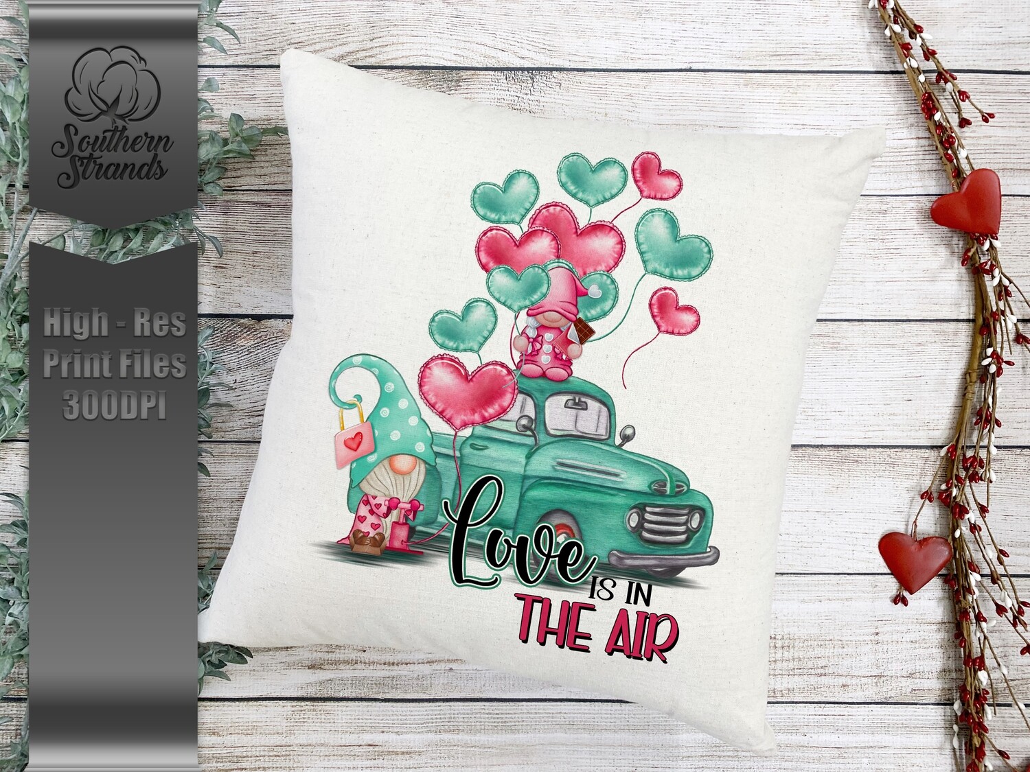 Love Is In The Air - Gnomes |  DIGITAL DESIGN