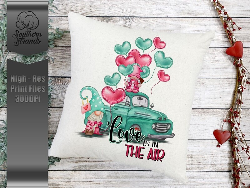 Love Is In The Air - Gnomes |  DIGITAL DESIGN