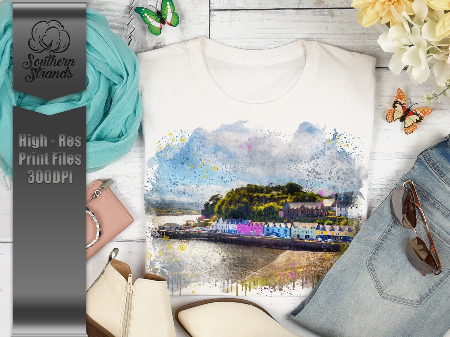 Isle of Skye Watercolor |  DIGITAL DESIGN
