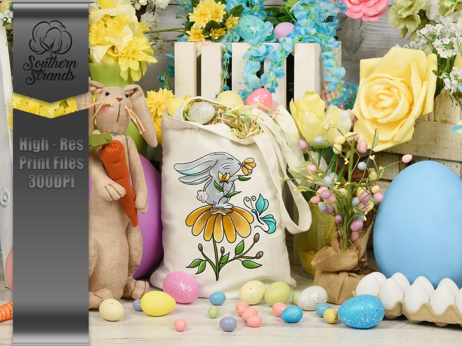 Simple Easter Flower |  DIGITAL DESIGN