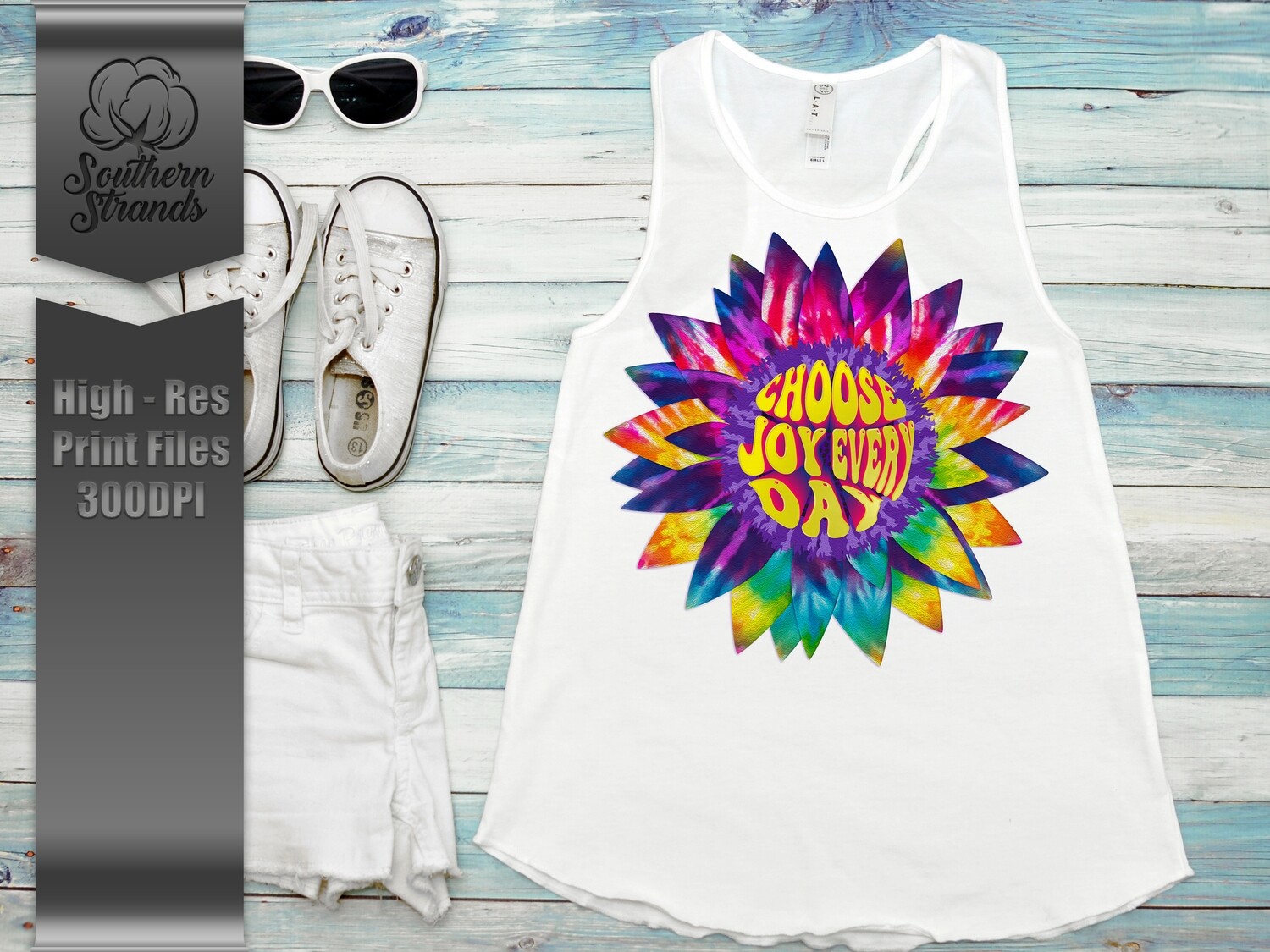 Choose Joy Every Day - Tie Dye |  DIGITAL DESIGN