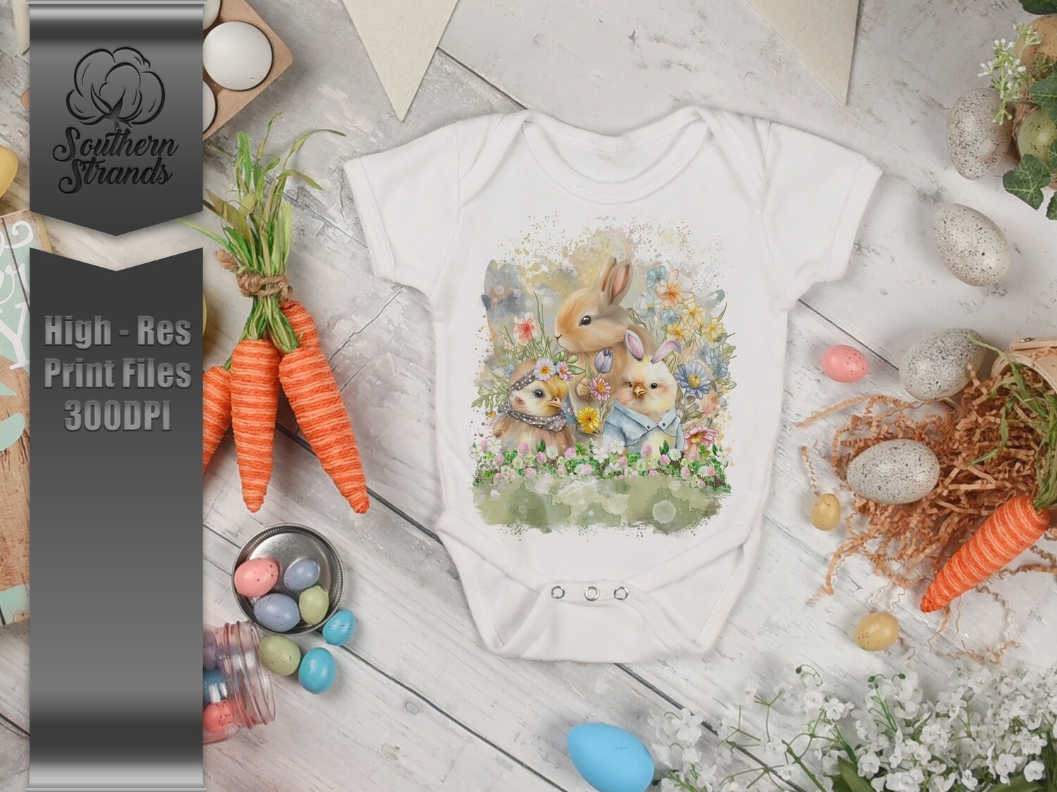 Hoppy Easter Chicks |  DIGITAL DESIGN