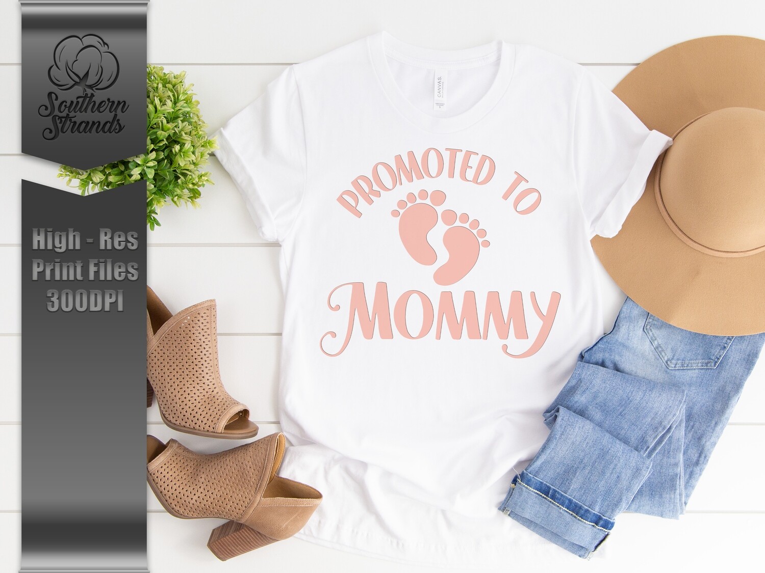 Promoted To Mommy - 4 Colors Included |  DIGITAL DESIGN